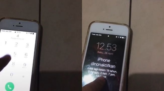 Bocil Mainan iPhone Sampai Eror, Baru Bisa Nyala 19 Tahun Lagi (TikTok)