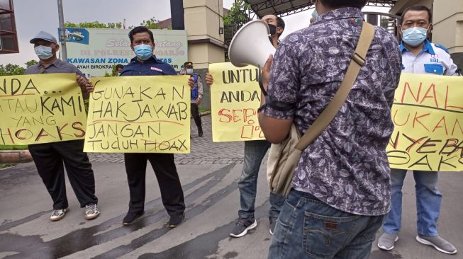 Berita Tahanan Kabur Dituding Hoaks, Jurnalis Tuntut Penjelasan Polresta Sidoarjo