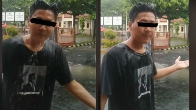 Alasan Hujan, Pria Ini Lakukan Hal Tak Terduga Demi Si Bos Percaya