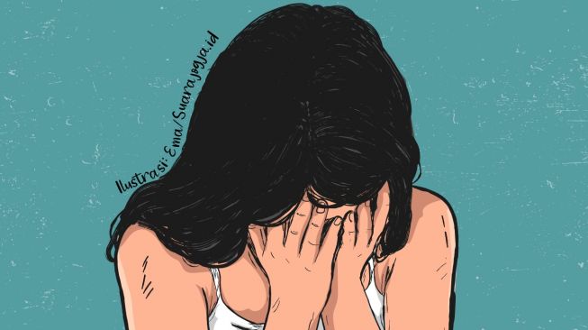 ILUSTRASI wanita diperkosa sopir angkot Serang-Balaraja.  [ema rohimah / suarajogja.id]