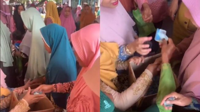 Nyumbang Hajatan Transparan, Warganet Salfok Tamu Bisa Minta Kembalian