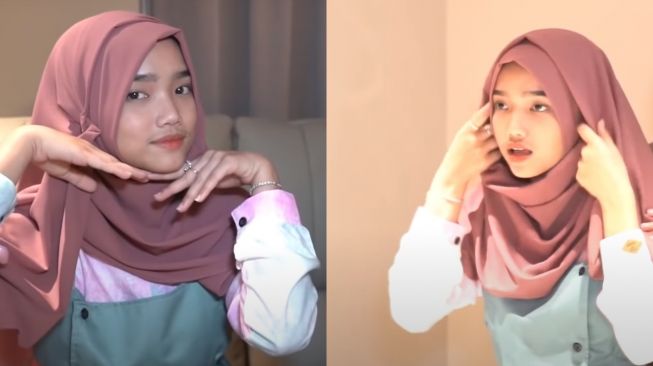 9 Pesona Fuji Saat Berhijab, Cantiknya Bikin Pangling