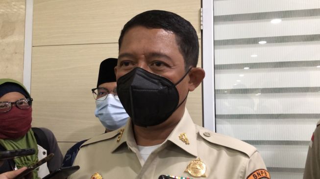 Kepala BNPB sekaligus Ketua Satuan Tugas (Satgas) Penanganan Covid-19 Letjen TNI Suharyanto. [Suara.com/Novian]