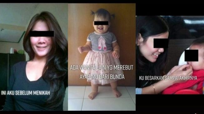 Viral Curhat Ibu Ini Jadi Single Parent Bikin Nangis. (TikTok)