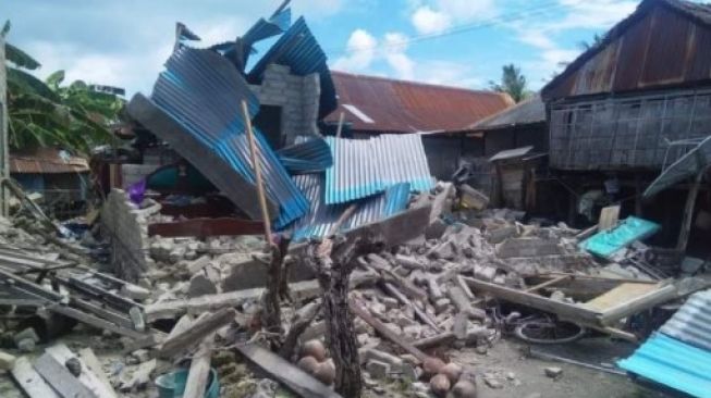 Beredar Foto-Foto Dahsyatnya Dampak Gempa Bumi di Kabupaten Kepulauan Selayar