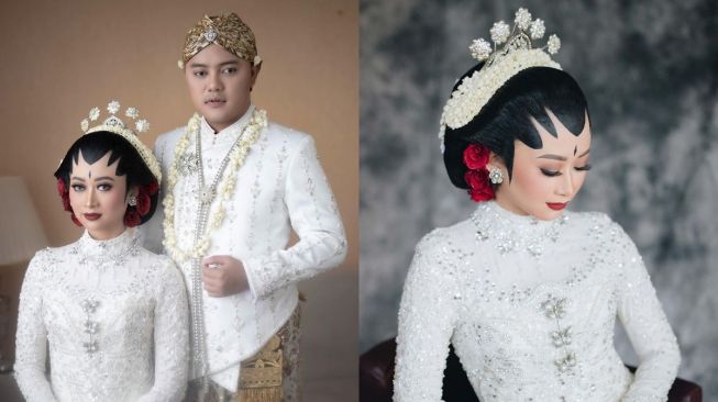 7 Gaya Make Up Nikah Istri Danang DA, Anggun dengan Paes Ageng Jogja