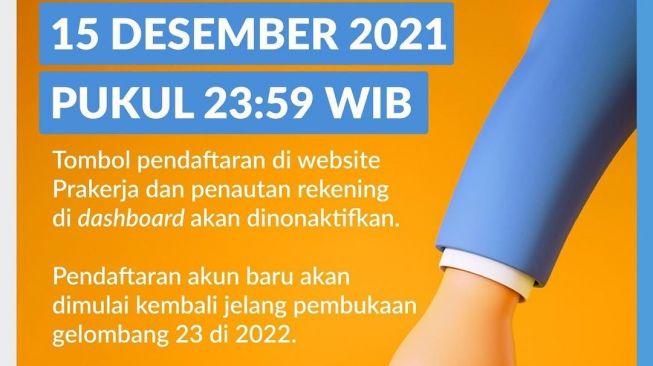 Pendaftaran Akun Kartu Prakerja Segera Ditutup, Syarat dan Jadwal Gelombang Berikutnya