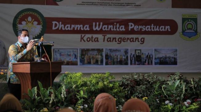 Hadir Dalam Peringatan HUT DWP, Wali Kota Tangerang Sebut Perempuan Tangerang Profesional