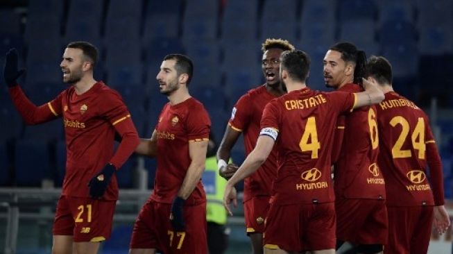 Roma vs Lecce: Redam Kejutan, Pasukan Mourinho ke Perempat Final Coppa Italia