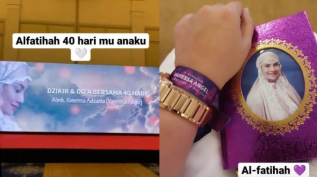 Masuk ke Acara Pengajian 40 Hari Vanessa Angel Pakai Gelang, Netizen: Emang Konser