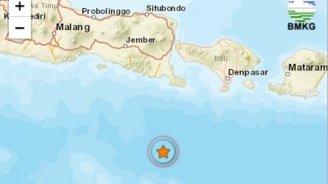 Terkini, Gempa M 4,2 Guncang Kuta Selatan Bali