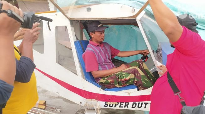 Viral Suyanto Warga Lamongan Bakal Serahkan Pesawat Buatannya ke Pemerintah