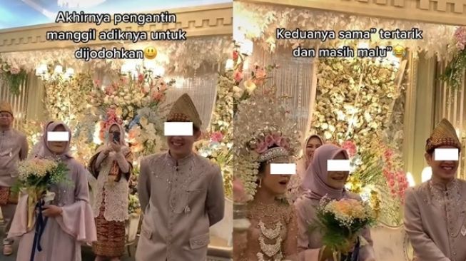 Datang ke Nikahan Teman, Wanita Ini Malah Dapat Jodoh Adik Pengantin (TikTok)