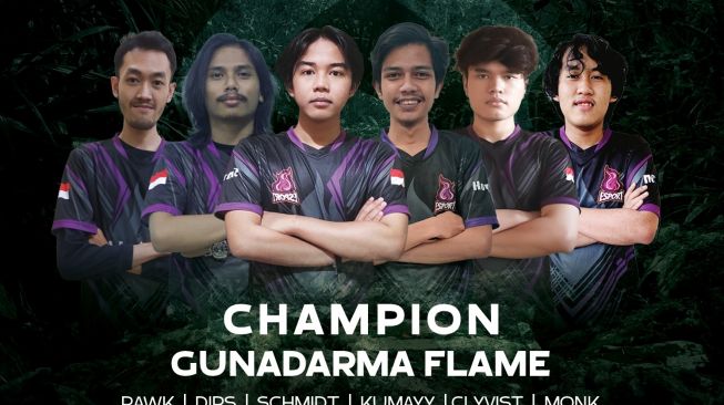 Gunadarma Flame Juarai UNITY Student Warchief Championship Season 2