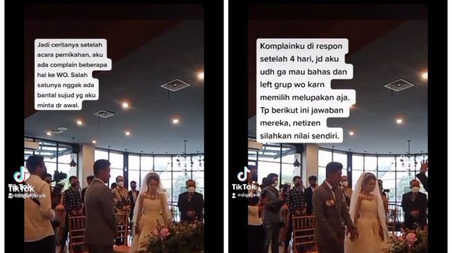 Viral Curhat Pengantin Sayur di Hajatan Sudah Basi, Respons WO Bikin Geram