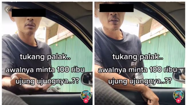 Kocak! Tukang Palak Minta Rp 100 Ribu, Tapi Ditawar Terus, Endingnya Ngakak