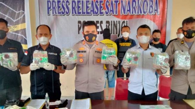 Polisi Ciduk Pria Terkait Narkoba, 13 Kg Sabu Disita