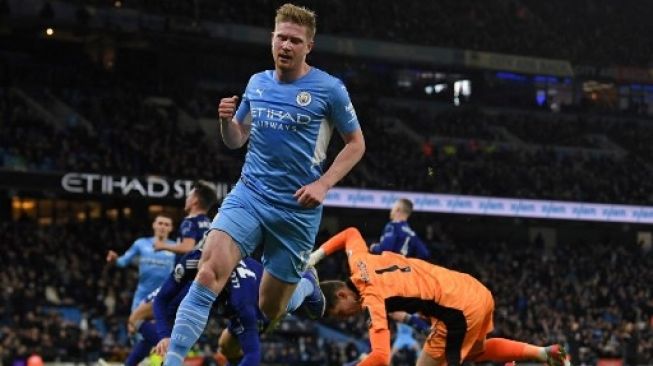 Kevin De Bruyne Tak Sabar Tampil di Laga Manchester City vs Chelsea