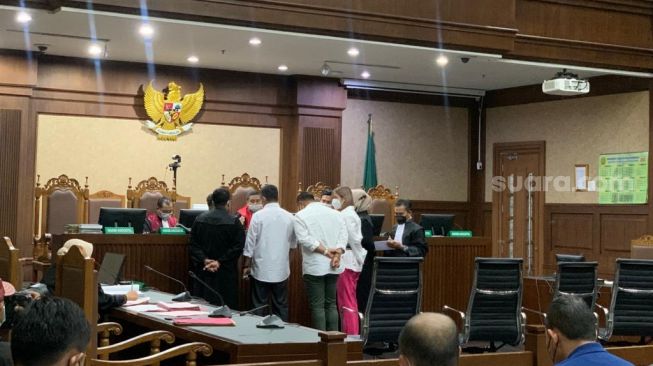 Nia Ramadhani jalani sidang kasus narkoba [Suara.com/Evi Ariska]