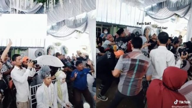 Viral Pengantin Jadi Korban Saweran Saat Nikah, Jumlah Uang Bukan Main