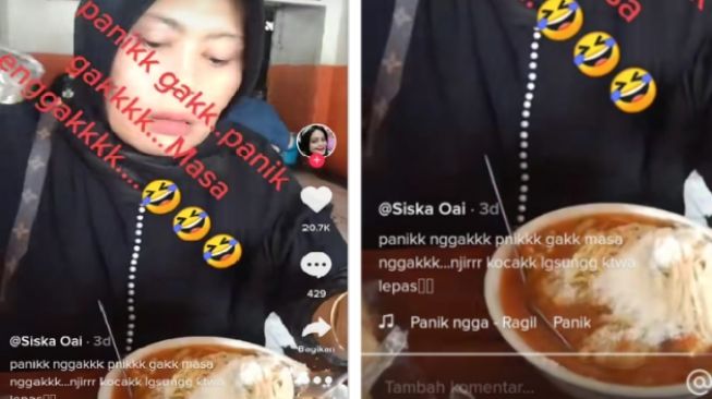 Bakso ketumpahan garam (tiktok)