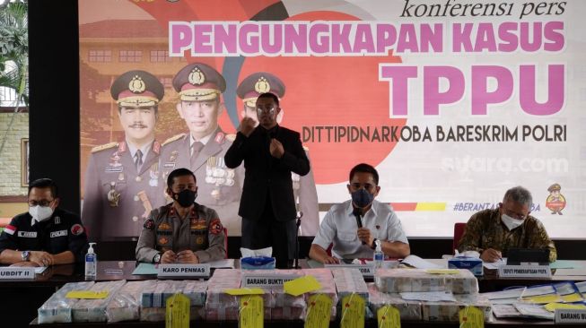 Bareskrim Ungkap Kasus TPPU Senilai Rp 338 Miliar dari Pengedaran Narkoba Kelas Kakap