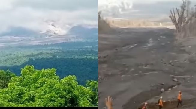 Gunung Semeru Kembali Erupsi, Muntahkan Awan Panas Guguran