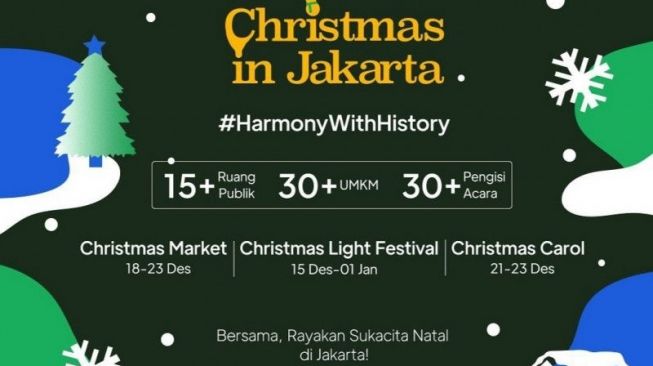 Pemprov DKI Gelar Christmas in Jakarta Meriahkan Natal 2021