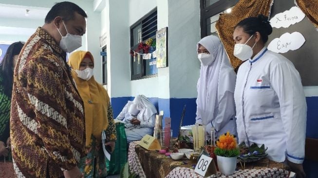 Antisipasi Omicron di Sekolah, Siswa Sekolah Kesehatan Dilibatkan Kampanye Prokes