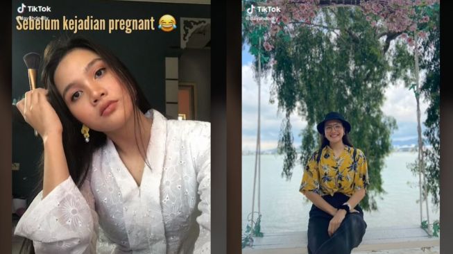 L'aveu d'une femme d'un changement drastique d'apparence pendant la grossesse (tiktok.com/@dayahdeelly)