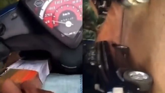 Lagi Antar Paket, Kurir Ini Malah Berakhir Apes Putar Balik Dikejar Kawanan Anjing