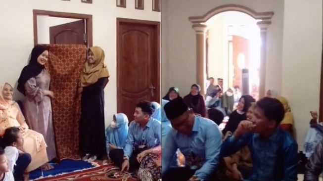 Melamar Pujaan Hati, Pria Ini Menangis Terharu Saat Kekasih Muncul dari Kamar (TikTok)