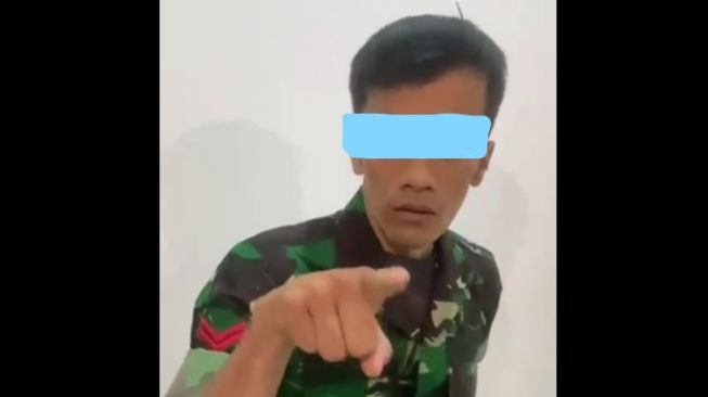 Tangkapan layar pria ini tantang Habib Bahar [Twitter]