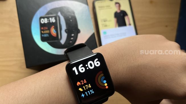 Redmi Watch 2 Lite. [Suara.com/Dicky Prastya]