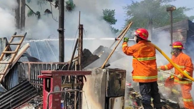 Kebakaran Pemukiman Warga di Aceh, Rumah Janda Anak Dua Diamuk Si Jago Merah