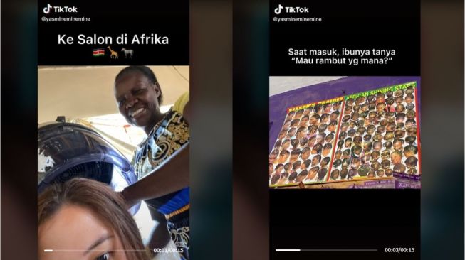 Viral Pengalaman Berkunjung ke Salon di Afrika, Minta Blow Malah Berujung Begini