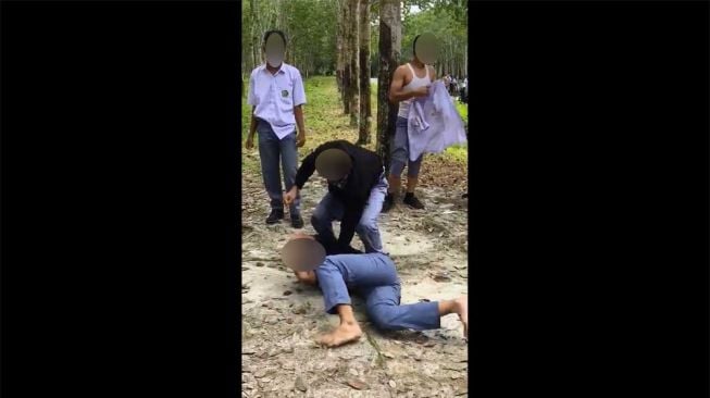 Viral Duel Brutal Pelajar di Asahan Sumut, 10 Siswa Dikeluarkan