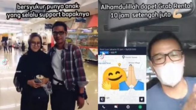 Viral Bapak Banting Tulang Jadi Ojol, Curahan Hati Anak Gadisnya Bikin Mewek