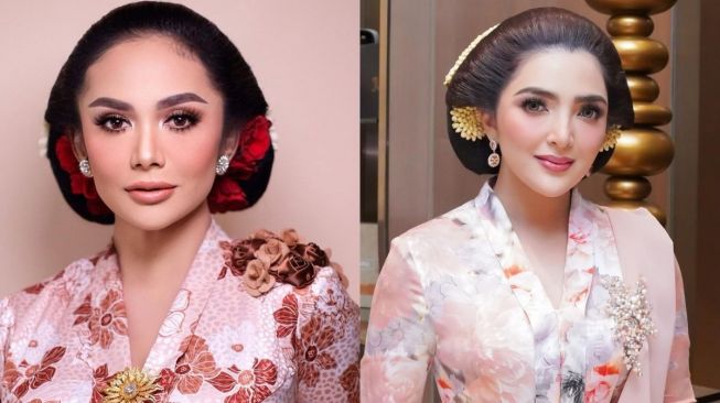 Mirip Banget! 4 Adu Gaya KD Vs Ashanty di 7 Bulanan Aurel Hermansyah