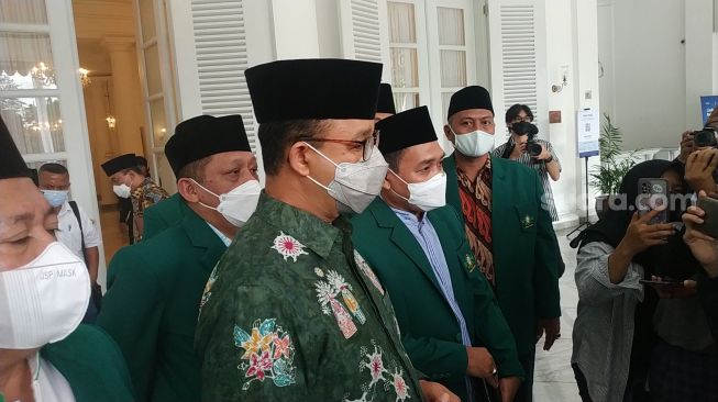 Disebut Ketua NU DKI Sebagai Pemimpin Indonesia Masa Depan, Anies Senyam-senyum