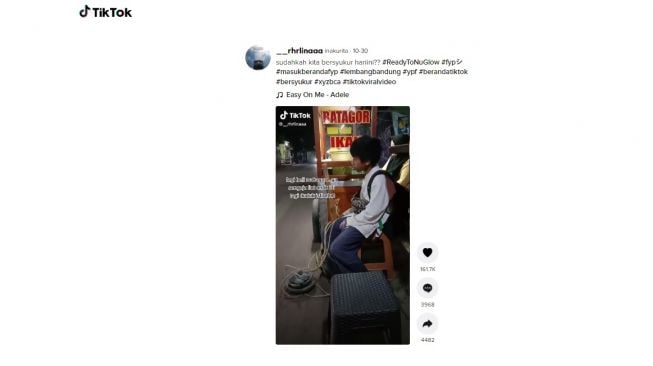 Bocah rela berjalan puluhan kilo demi jual ulekan. [TikTok]