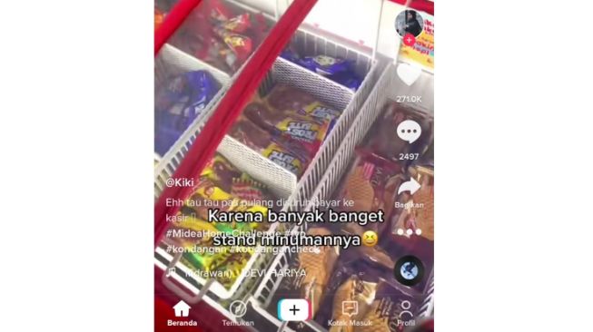 Stand makanan kondangan (tiktok)