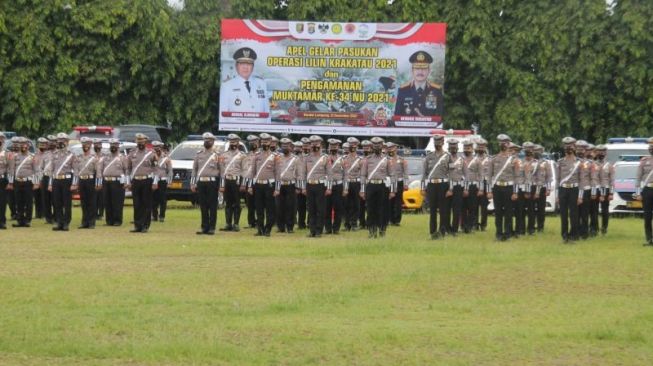 2.900 Personel Gabungan Amankan Nataru di Lampung