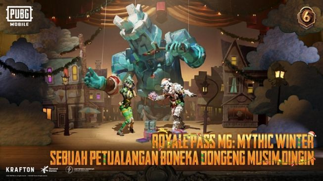 Sambut Liburan Akhir Tahun PUBG Mobile Hadirkan Royale Pass M6 dan Skin M416 Gratis