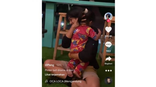 Bocil nangis lihat kakak bercanda (tiktok)