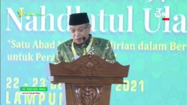 Ingatkan Soal Nasiolisme dan Agama, Said Aqil Singgung Sikap NU ke HTI dan FPI