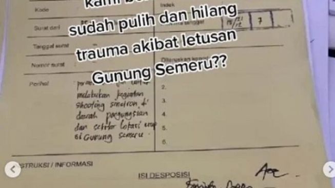 Lokasi Erupsi Semeru Jadi Tempat Syuting Film Adegan Dewasa, Ada Izin BPBD-nya!