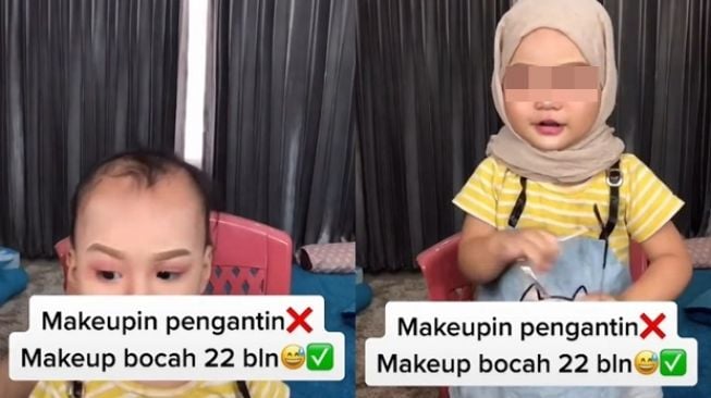 Viral Bayi 22 Bulan Dirias, Aksi Wanita Ini Tuai Perdebatan Warganet (TikTok)