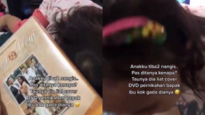 Viral Bocil Nangis Kejer Lihat DVD Nikahan Orang Tua, Ngaku Sedih Tak Diundang ke Nikahan