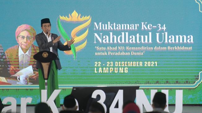 Presiden Jokowi Berterima Kasih Kepada NU Untuk Tiga Hal Ini